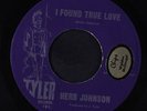 HERB JOHNSON: I Found True Love / The Clown 45 (promo tol) rare Soul