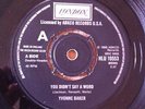 Yvonne Baker - You didn't say a word/ Bobby Paris - Night Owl