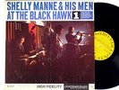 SHELLY MANNE & HIS MEN: AT THE BLACK HAWK, VOL. 1 contemporary LP / MONO DG NM