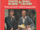 DAVID BOWIE & BING CROSBY - PEACE ON EARTH/LITTLE DRUMMER BOY -  MINT 45 WPS
