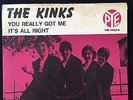Kinks: You really got me / It's all right ( Swedish/Norway)