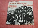 THE SEEDS: PUSHIN TOO HARD +1. Norway 1967. SUPER RARE NORWEGIAN PRESSING
