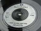THE BEATLES  1993  SILVER LABEL  45    I WANT TO HOLD YOUR HAND