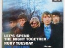 THE ROLLING STONES Let's spend french 1969 BIEM decca 79005 picture sleeve SP