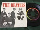 BEATLES RARE 1963 VJ 581 45 & Picture Sleeve  Please Please Me