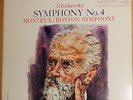 TCHAIKOVSKY SYMPHONY # 4; MONTEUX, BOSTON; RCA LIVING STEREO SHADED DOG 5S/6S