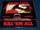 Metallica Kill 'em All Vinyl 45rpm Deluxe Remaster Series 2x LP 180g Gatefold