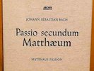 BACH Passio secundum Matthaeum KARL RICHTER 4-LP-Box DGG Archiv D 1958