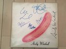 Andy Warhol The Velvet Underground and Nico Autograph Original German LP Signed