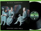 Black Sabbath - Heaven And Hell LP  1980 Vertigo 6302 017  Ronnie James Dio