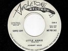 ROCKABILLY-JOHNNY HALO-ANGLETONE 538-LITTLE ANNIE/EVEN THE BLUE BIRD'S ARE BLUE