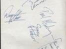 1963 THE BEATLES original photo signed by JOHN LENNON & PAUL McCARTNEY (on back)