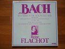  REINE FLACHOT 3 LPS BOX BACH 6 CELLO SUITES POUR VIOLONCELLE MINT