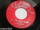 LILLIAN OFFITT The Man Won't Work (Rare Soul Blues Vinyl 45 RPM) Chief [Chicago]