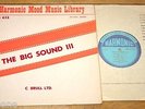 THE BIG SOUND III HARMONIC MOOD MUSIC LIBRARY LP   HEINZ KIESSLING WERNER TAUTZ