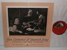 ALP 1393 Five Centuries Of Spanish Song 1300 -1800 Victoria De Los Angeles R/G