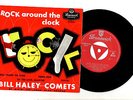 BILL HALEY/COMETS..ROCK AROUND THE CLOCK E.P..1956 BRUNSWICK ROCK & ROLL 7