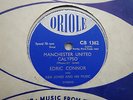 Rare EDRIC CONNOR Manchester United Calypso Football Gramophone 78 rpm record