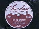 78 RPM -- John Lee Hooker, Vee-Jay 245, EE-  Blues