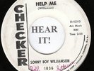 Sonny Boy Williamson BLUES 45 (Checker 1036 PROMO) Help me/Bye Bye Bird