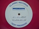 The Who-Live At Leeds-200gr/red vinyl Testpressing on Classic Records