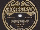 Georgia Tom: Six Shooter Blues, rare Homestead 16101
