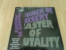 CHURCH OF MISERY MASTER OF BRUTALITY DOUBLE CLEAR/RED SPLATTER VINYL RISE ABOVE