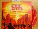 NUCLEAR ASSAULT - Game Over Splatter LIM.350 YELLOW/RED Neu New