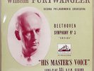 FURTWANGLER Wilhelm HMV ALP 1060 BEETHOVEN SYMPHONY N°3 EROICA UK