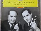 OISTRACH David & Igor DGG 138 714 SLPM RED STEREO VIOLIN BACH BEETHOVEN VIVALDI