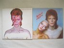 DAVID BOWIE ALADDIN SANE + PINUPS ORIGINAL VINYL LP's