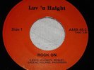 LUV 'N HAIGHT RARE FUNK SOUL 45 One Night Love Affair Rock On AMR-2