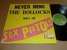 THE SEX PISTOLS - NEVER MIND THE BOLLOCKS 1977 ITALY LP WITH PUNK LOGO SLEEVE