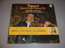 PAGANINI CONCERTO PER VIOLINO N.3 SEALED LP IMPORT Henryk Szeryng