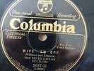 Columbia 2087D Seven Gallon Jug Band WIPE 'EM OFF 1929 EE+ 78 rpm