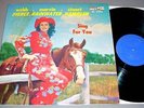 Webb PIERCE Marvin RAINWATER Stuart HAMBLEN LP - AUDIO LAB AL1563 Autographed