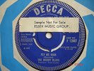 EX+  DEMO DECCA 45 - THE MOODY BLUES - 