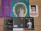 David Bowie Man of Words LP BLUE Amsterdam 7 ORANGE + flyers