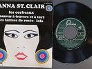 Rare ep 45t french Anna St Clair Les Corbeaux Freakbeat Psych Girl Vannier Folk