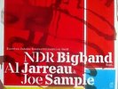JARREAU, AL - JOE SAMPLE - 2012 - Konzertplakat - Jazz - Tourposter - Hamburg- B