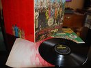 THE BEATLES SGT PEPPERS RED INNER AND CUT-OUTS INSERT UK 1ST PRESS 1967 MONO