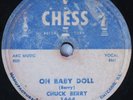 HEAR Rock 'n' Roll  78 rpm CHUCK BERRY Oh Baby Doll CHESS 1664