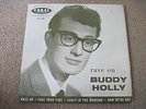 BUDDY HOLLY Rave On EP  1958  Tri Centre CORAL     VG
