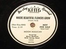Hillbilly Promo 78 RPM Record - Moon Mullican on King Records - VG+