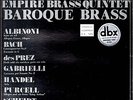 EMPIRE BRASS QUINTET Baroque Brass SEALED DBX LP Sine Qua Non