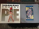 2LPs-WARRANT-CHERRY PIE(1990)CBS-DOG EAT DOG(1992)COLUMBIA-AOR-HARD ROCK-VINYLS