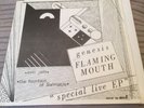 GENESIS FLAMING MOUTH EP 33RPM SINGLE EP Ex Con