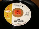 THE PENTAGONS - I'M IN LOVE - UNTIL THEN  - LISTEN - DOO WOP  POPCORN