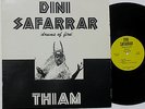 MOR THIAM Dini Safarrar Drums of Fire 1973 LP private Afro Funk Jazz, Rite 5213