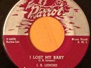 R&B 45 J.B. LENORE I LOST MY BABY B/W FINE GIRLS PARROT 821 SCARCE VG++